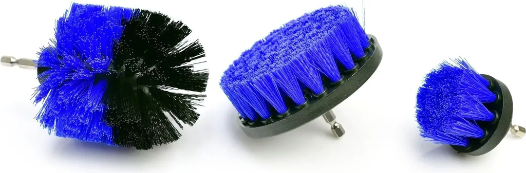 Brosses de nettoyage pour perceuse et visseuse GEKO G00880 en nylon