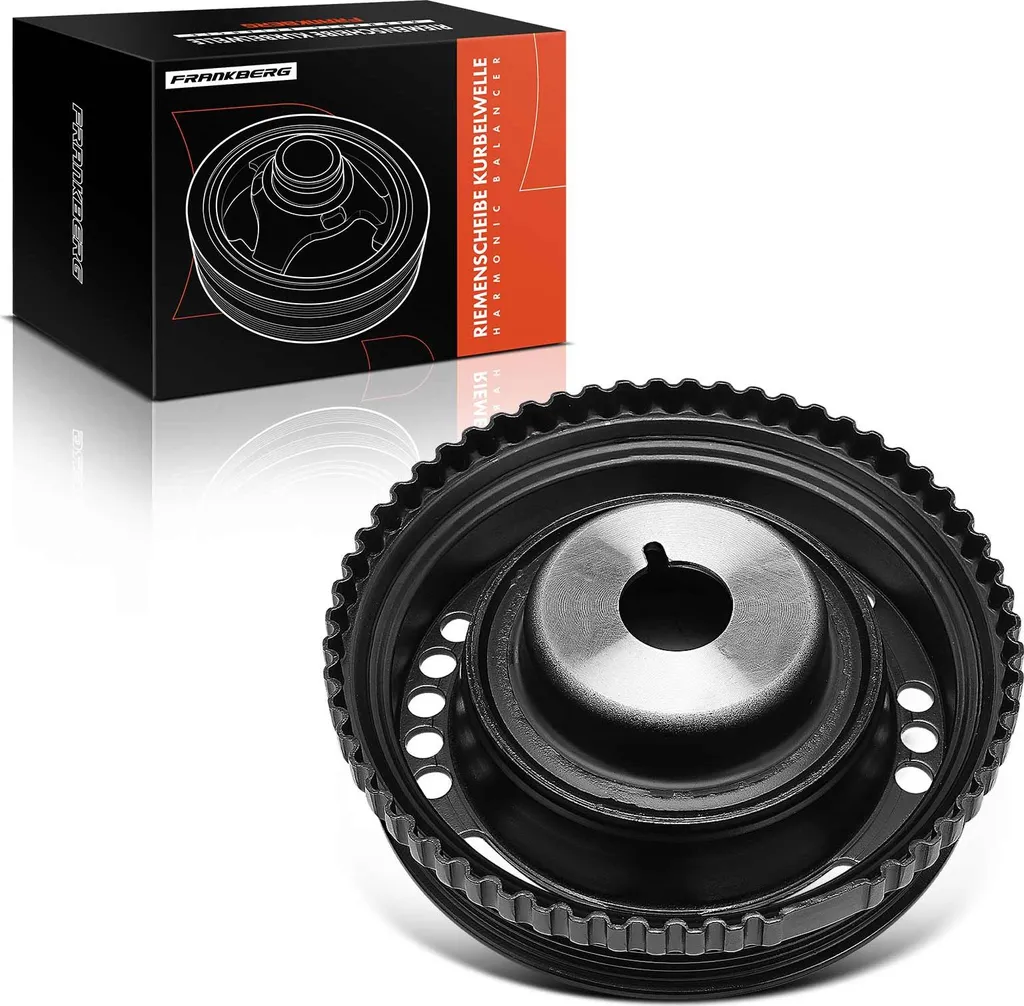 Poulie Damper Courroie d'Accessoires pour Opel Meriva et Vectra C Frankberg