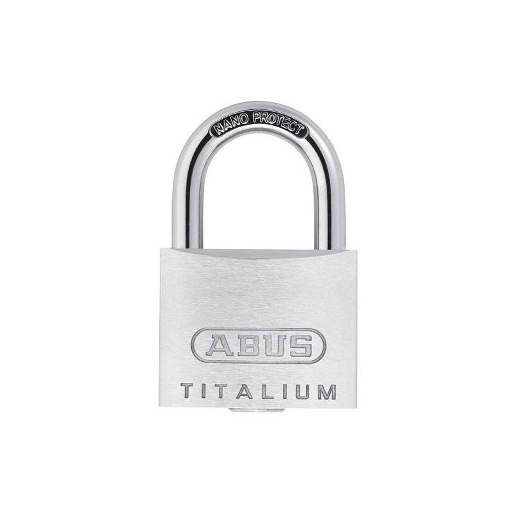 ABUS PADLOCK TIALIUM 64TI 45 - 45 mm Grau - Schlüsselschloss - 6 cm