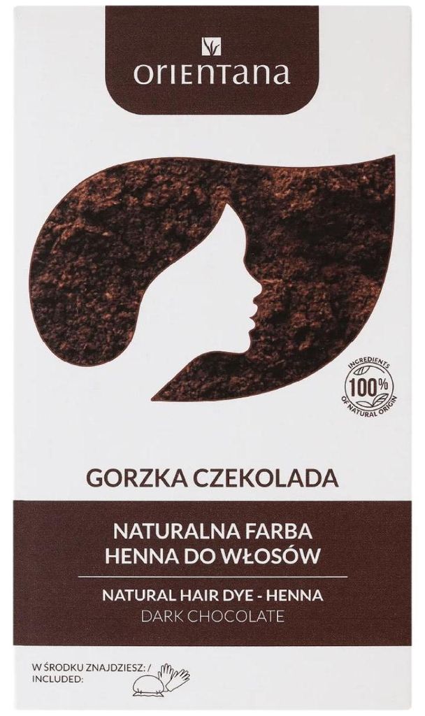 Orientanaprírodná farba na vlasy dlhé vlasy horká čokoláda Obrázok produktu 