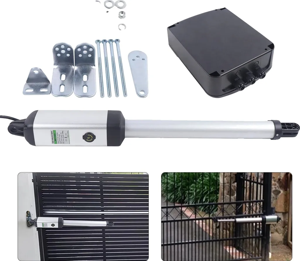 Ouvre-porte automatique pour accès PMR moteur 50W 300 kg blanc pur