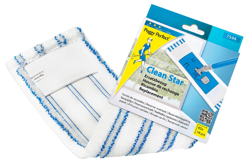 Peggy Perfect Feuchtmop für glatte Böden aus Microfaser Produktbild 