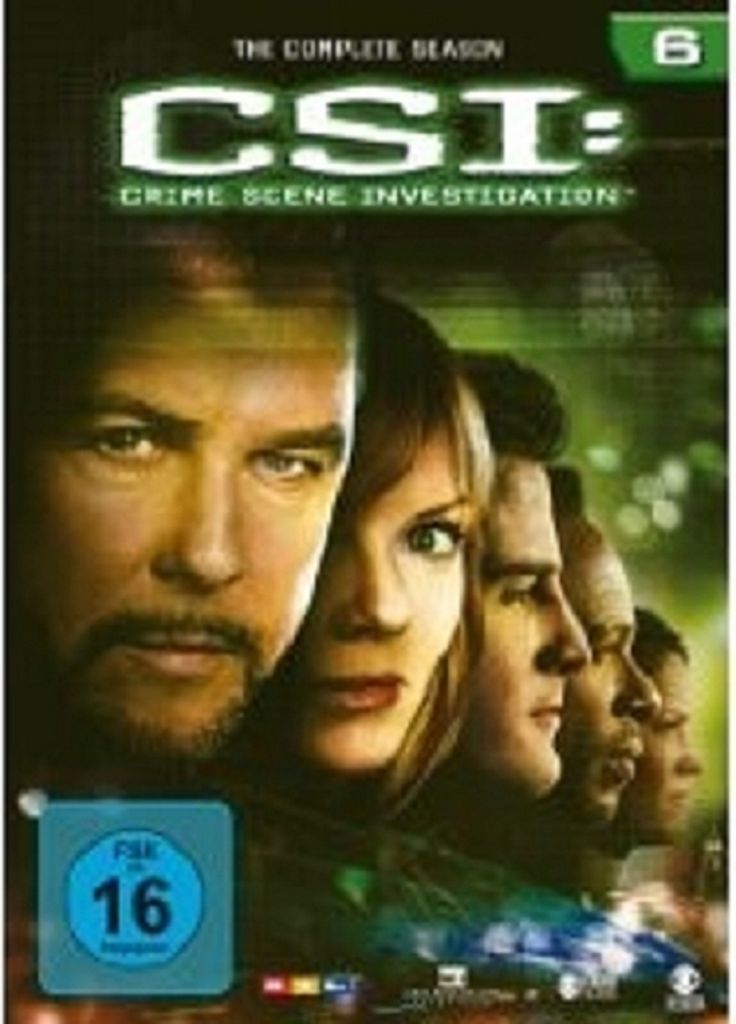CSI: Crime Scene Investigation - Season 6 DVD-Box
