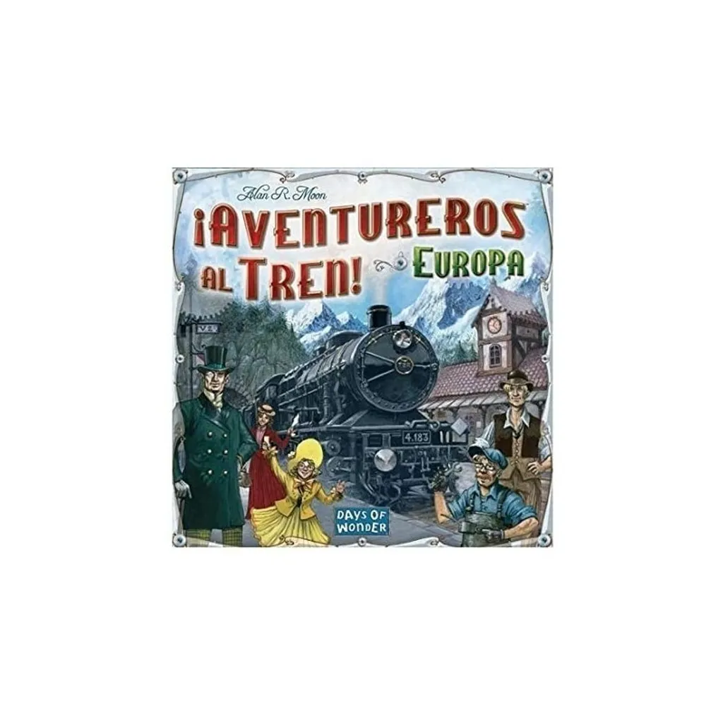 Jeu de société Les Aventuriers du Rail Europe Asmodee Version Espagnole - 3