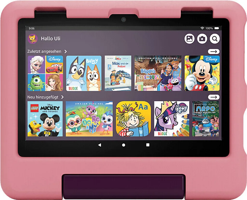 Tablette Amazon Fire HD 8 Kids 2024 Disney Princess 32 Go 12e gén
