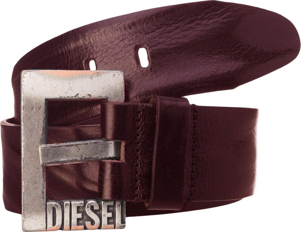 Diesel BIROC CINTURA Belt Gürtel DAMEN Echtleder Produktbild 