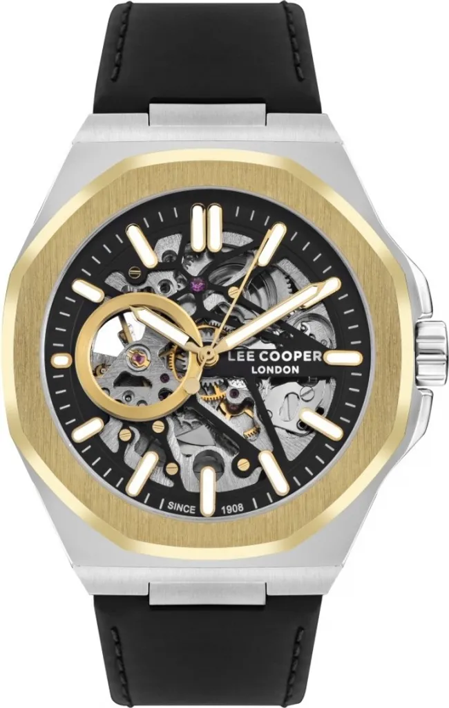 Montre Homme Noire Lee Cooper LC07978.261 Idéale pour Look Chic ou Pro