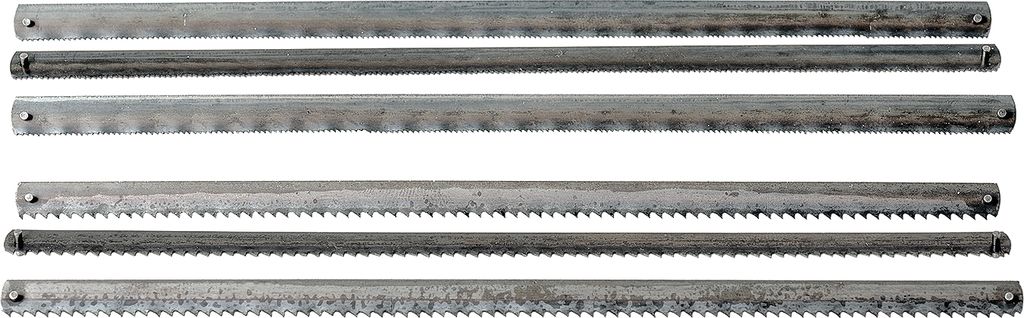 PEBARO Sägeblätter Holz Metall 6 Stück für Stichsäge und Metallsäge 10 cm