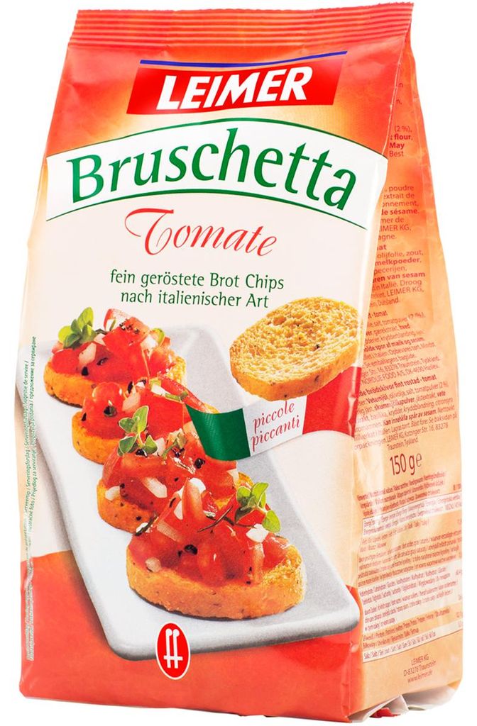 Leimer Bruschetta di pane arrostito raffinato con pomodoro Immagine del prodotto 