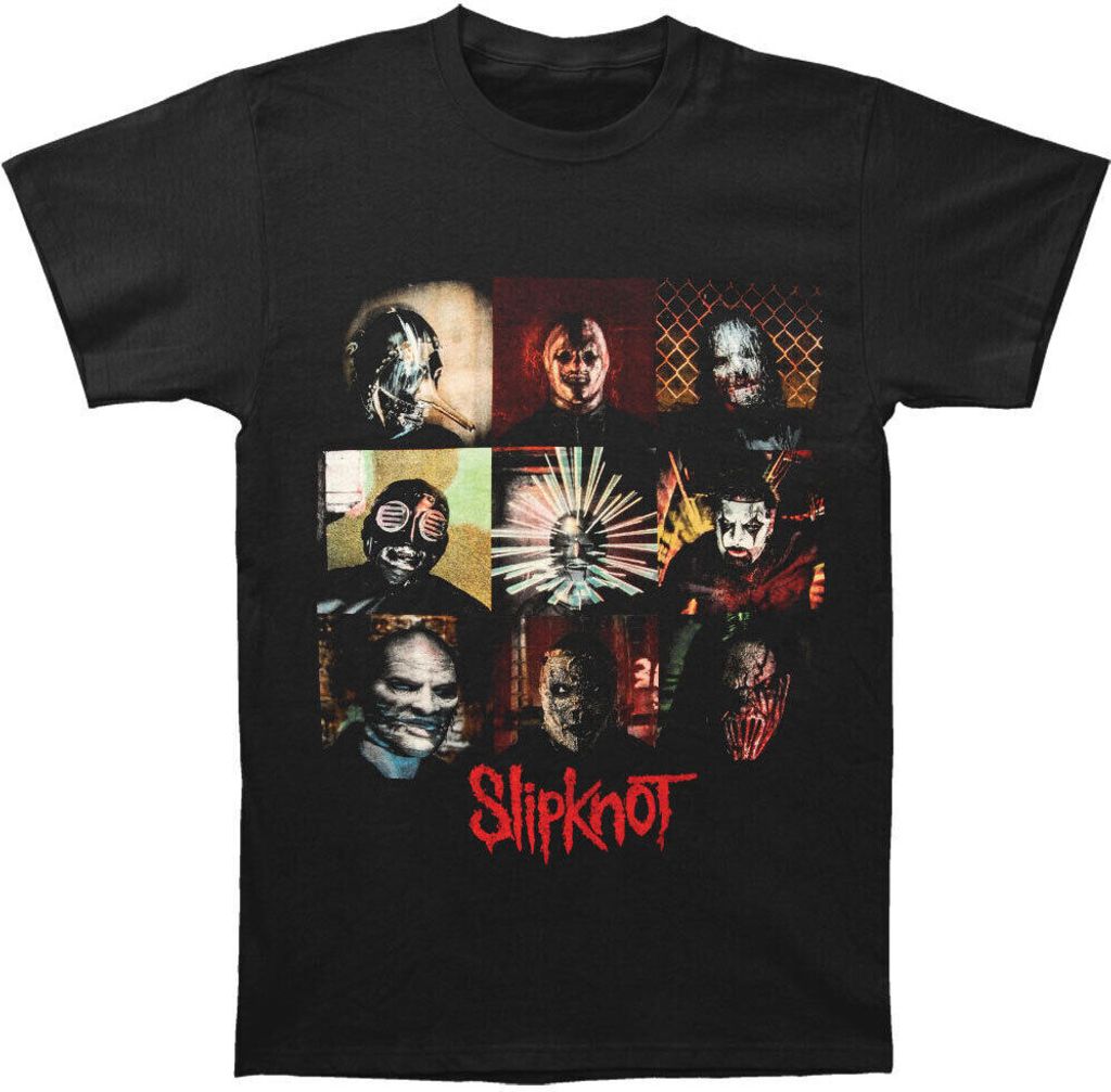 Slipknot - T-Shirt für Herren/Damen Uni RO771 (L) (Schwarz)