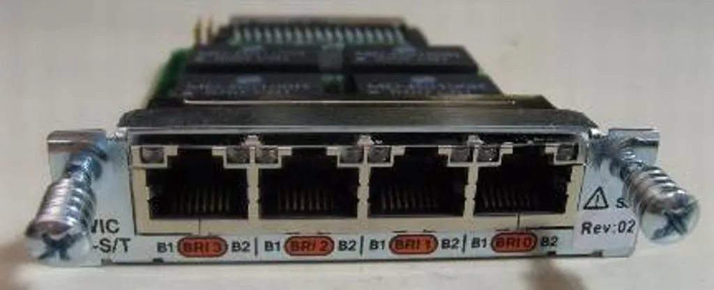 Connectez vos Lignes RNIS BRI au Routeur avec Cisco HWIC-4B-S/T 4 Port