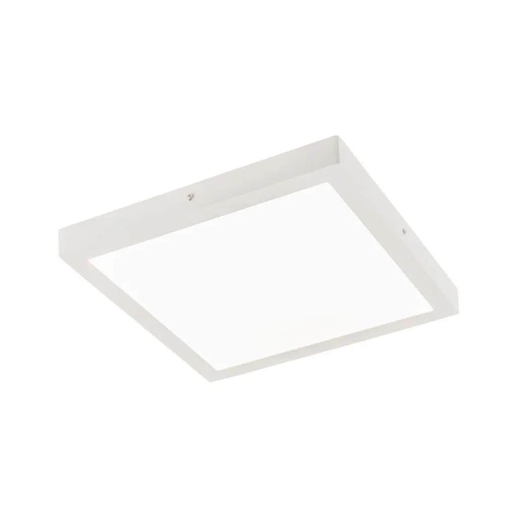 Italux Glissy Quadrato LED Bianco 37W 3000K | Plafoniera Interni