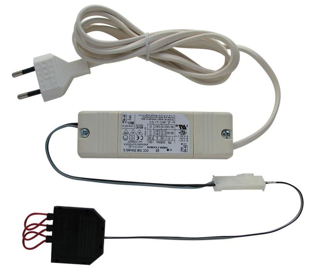 Konverter 15 W für LED Unterbauleuchte Quadra Sun max 4 Leuchten