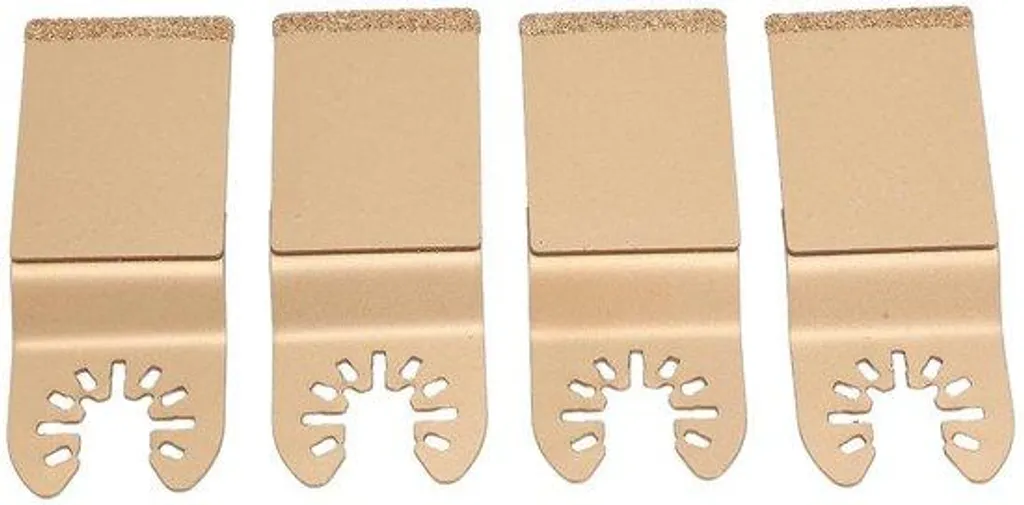 Lames oscillantes carbure diamant pour outil multifonction lot de 4