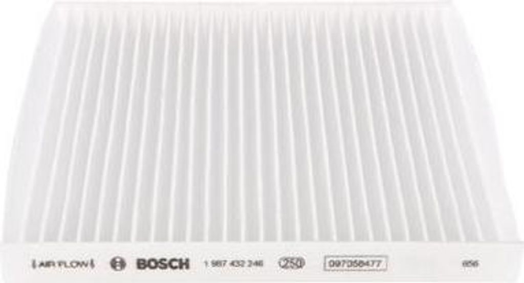 BOSCH 1 987 432 246 Innenraumluftfilter OE 272771HDKE kompatibel mit Micra, Note