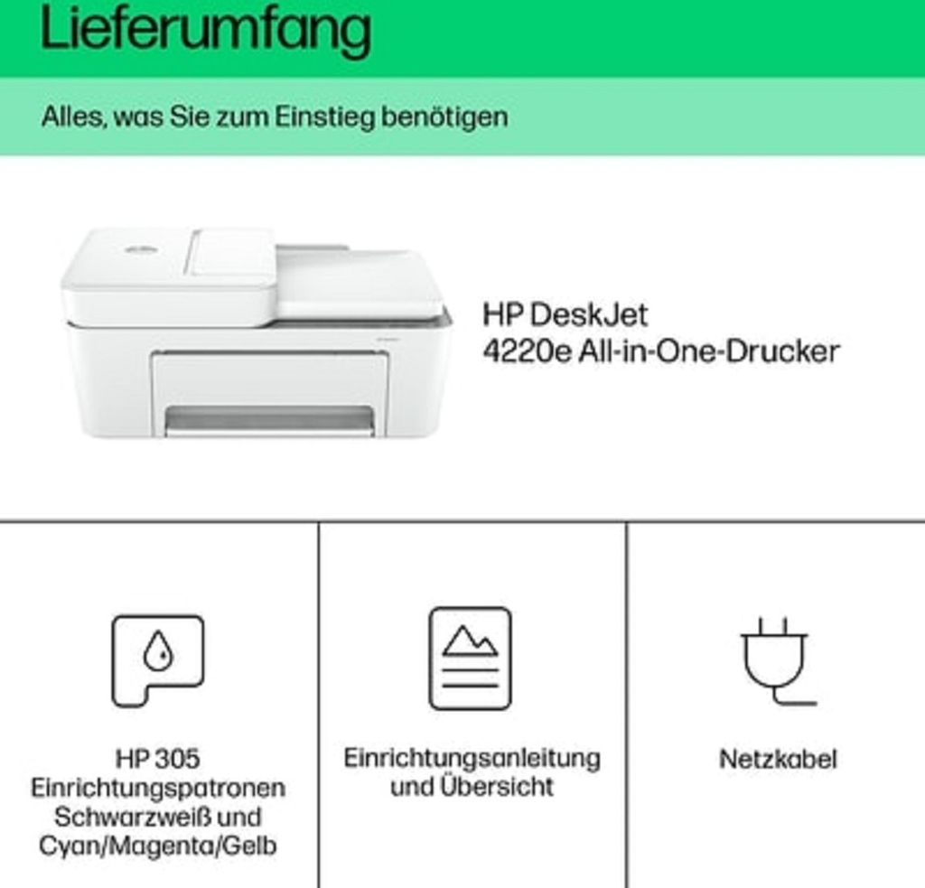 DeskJet 4220e All-in-One-Drucker inkl. 3 Monate Instant Ink Produktbild 17
