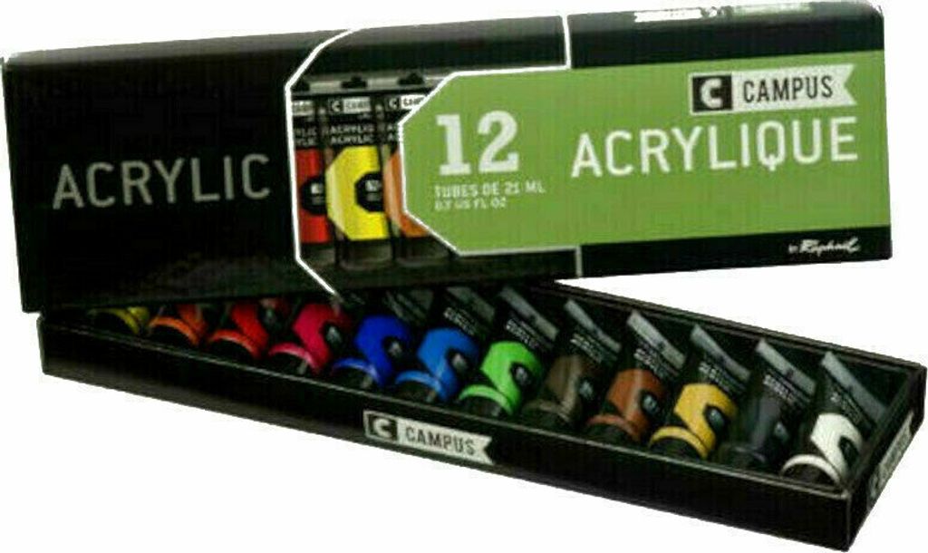 Sennelier Campus Set Acrylfarben 12x21 ml Produktbild 