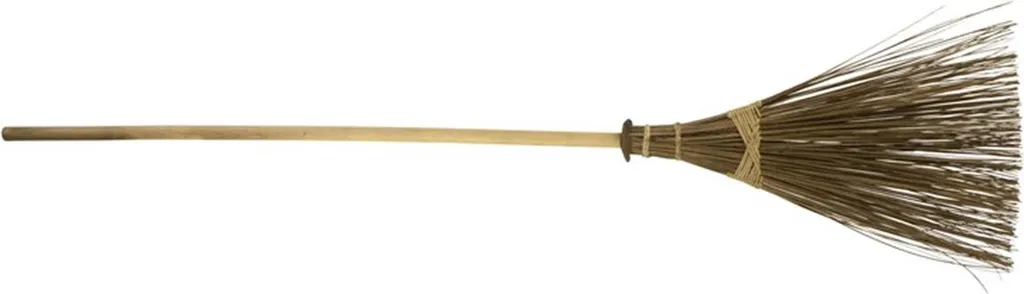 Balai de jardin Luva 160 cm idéal pour balayer feuilles et débris d'allée
