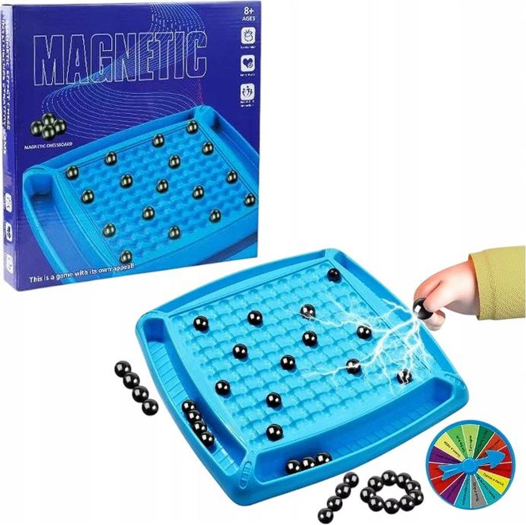 Gioco degli scacchi magnetico, gioco strategico per Immagine del prodotto 
