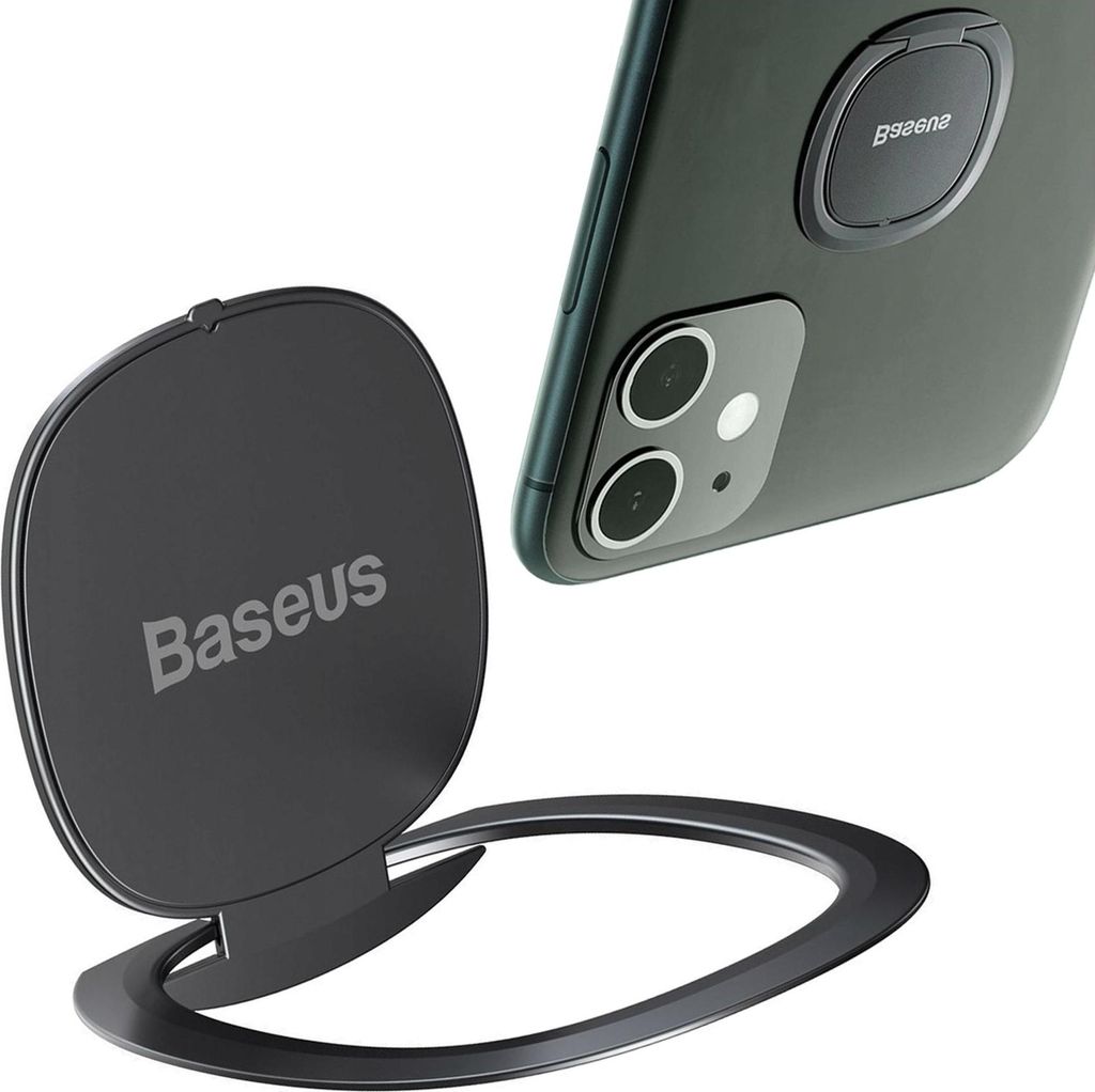 Baseus Invisible Phone Ringhalter Grau Zdjęcie produktu 