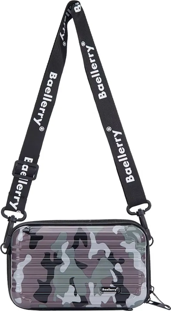 Tracolla Baellerry Army KP36097 Marrone - Stile Urban e Praticità