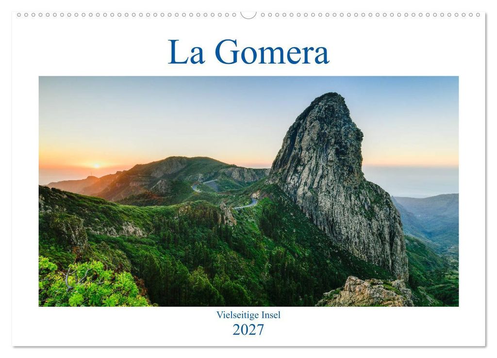 La Gomera - Vielseitige Insel (Wandkalender 2027 DIN A2 quer), CALVENDO Monatskalender