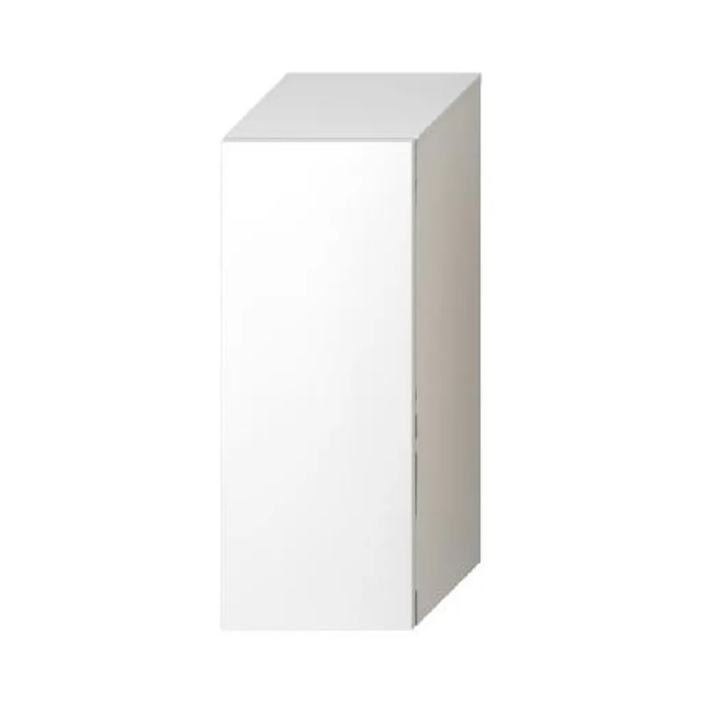 Rangement Mural Anti-Humidité Jika Mio Blanc pour Salle de Bain