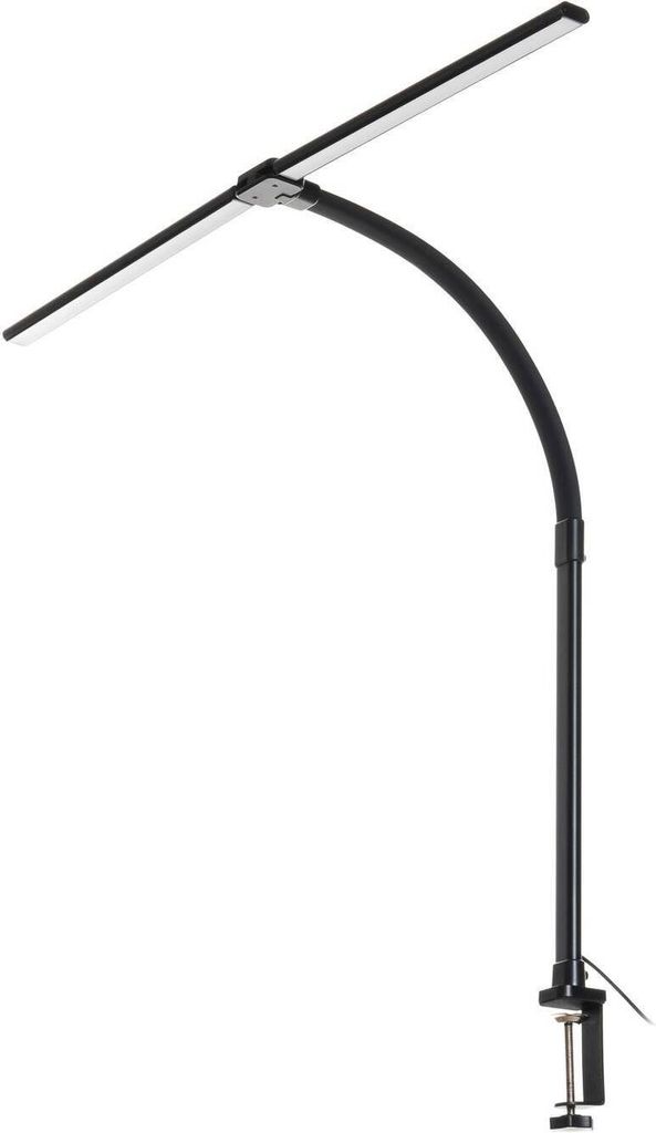 Lindby LED-Klemmlampe Nilay, Höhe 97,5 cm, CCT, Homeoffice