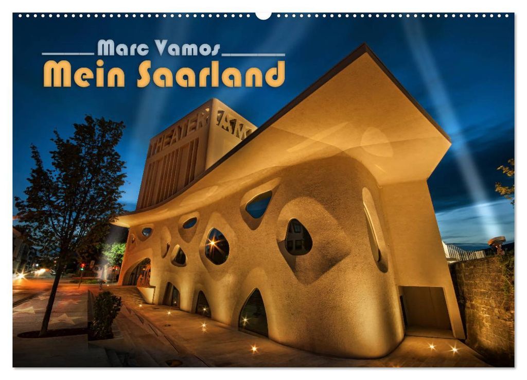 Marc Vamos - Mein Saarland (Wandkalender 2027 DIN A2 quer), CALVENDO Monatskalender