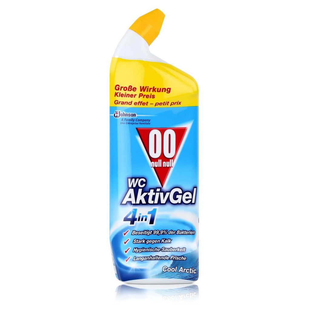 00 null null WC Aktiv Gel 4in1 Cool Arctic 750 ml - Stark gegen Kalk (1er Pack)