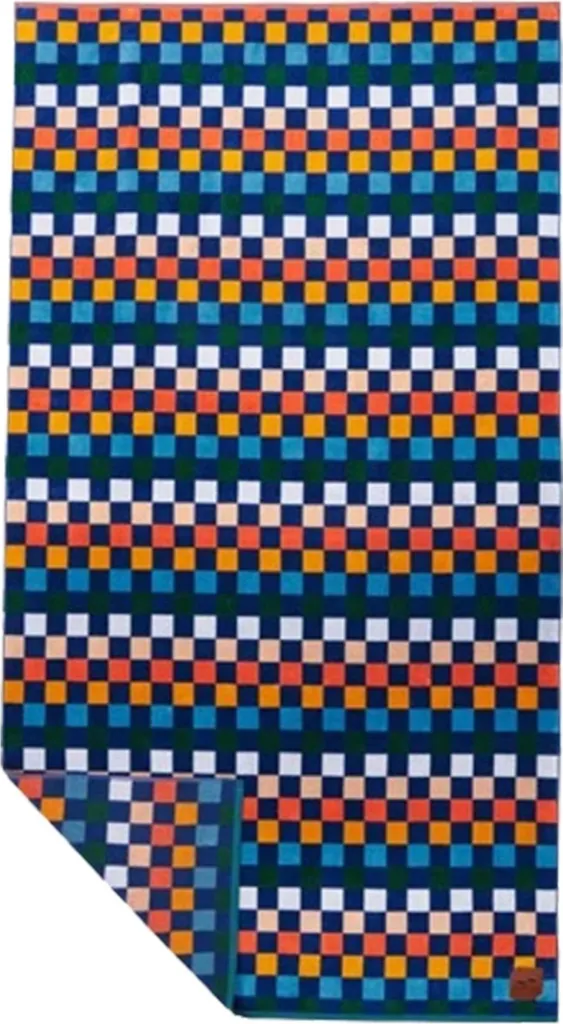 Serviette Compacte Slowtide STOW003 Anti-Sable Bleue 40X70 Légère