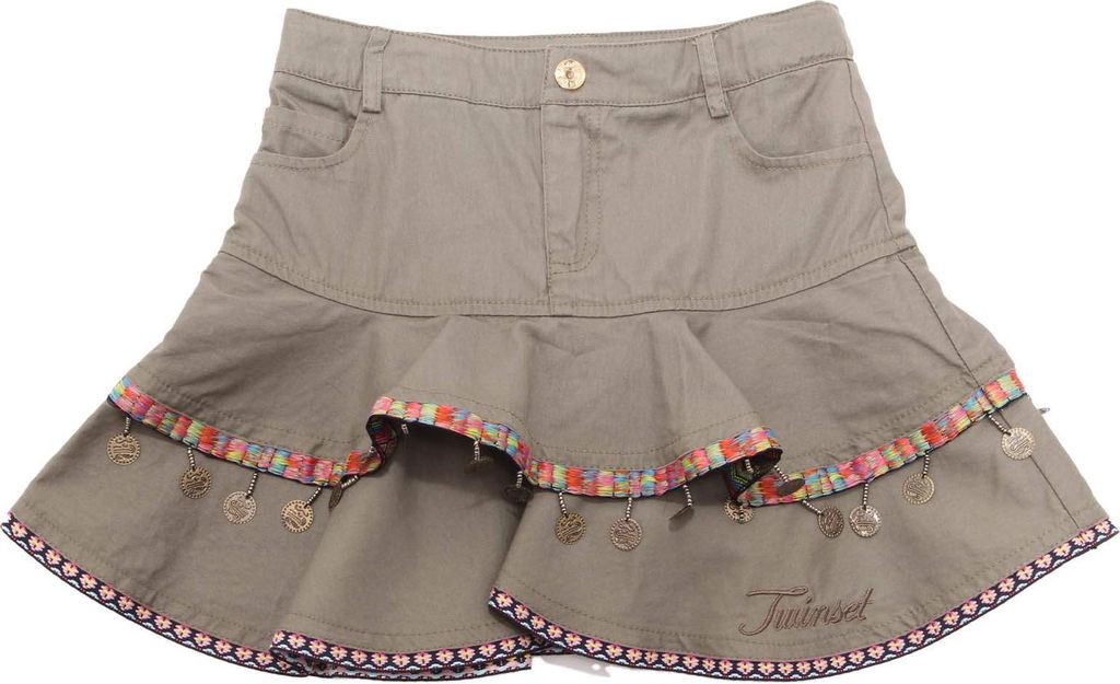5203AN gonna bimba TWIN-SET Mädchen Kinder Baumwoll-Rock