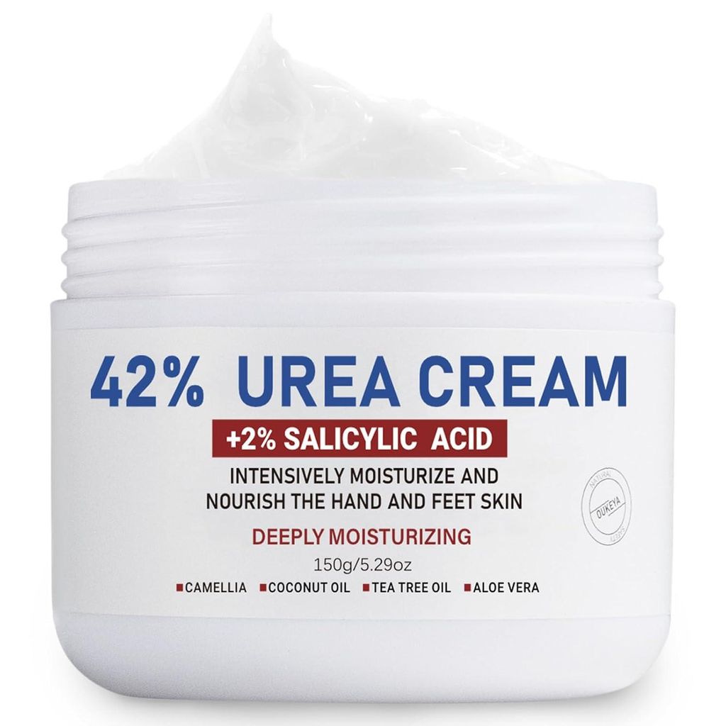 OUKEYA Urea Creme 42% mit 2% Salicylsäure, Fusscreme Produktbild 