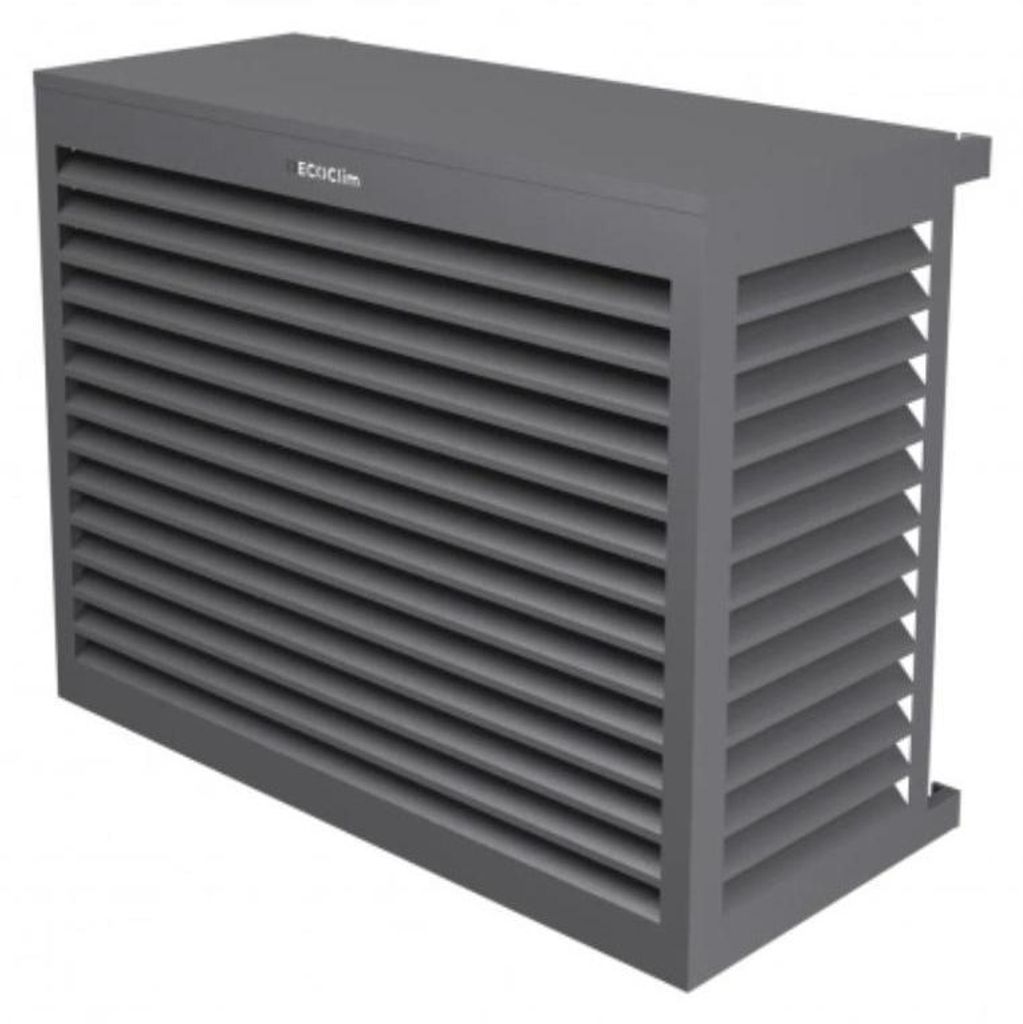 DECOCLIM Aluminium Schutzgehäuse RAL7037 Größe M, Produktbild 