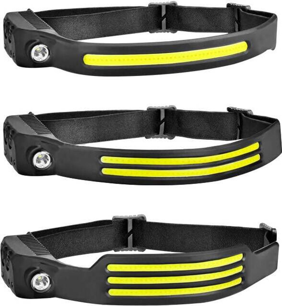 LED Stirnlampe Wiederaufladbar Stirnlampe Lampen Laufen, Camping, Radfahren, Helmlampe, Reparatur, Joggen