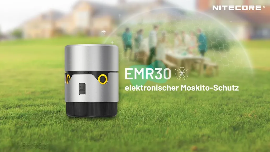 Répulsif EMR30 Nitecore Polyvalent avec Diffusion Thermique Haute Précision - 10