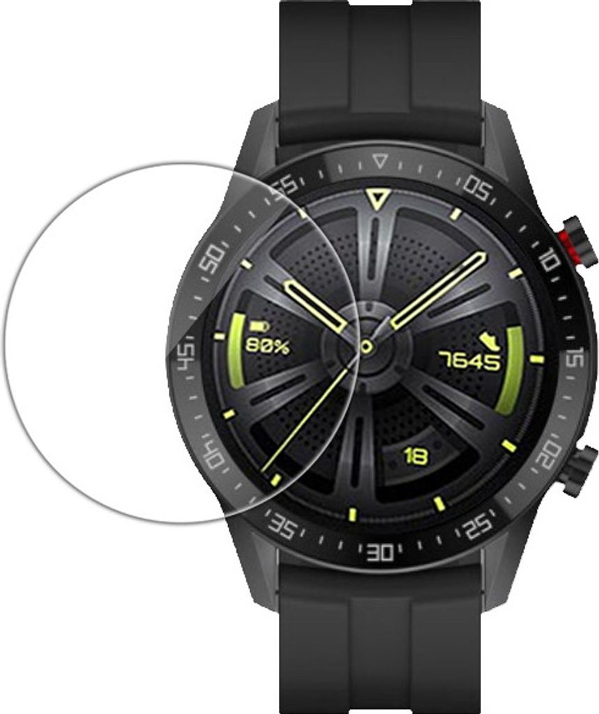 INF Smartwatch-Displayschutz, 2er-Pack gehärtetes Glas 31 MM