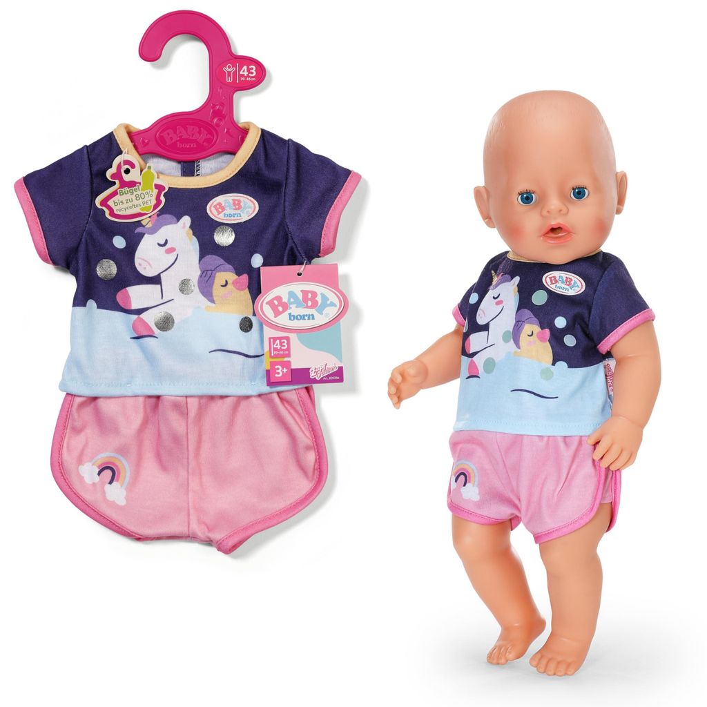 MGA BABY born Einhorn Pyjama 43cm Immagine del prodotto 