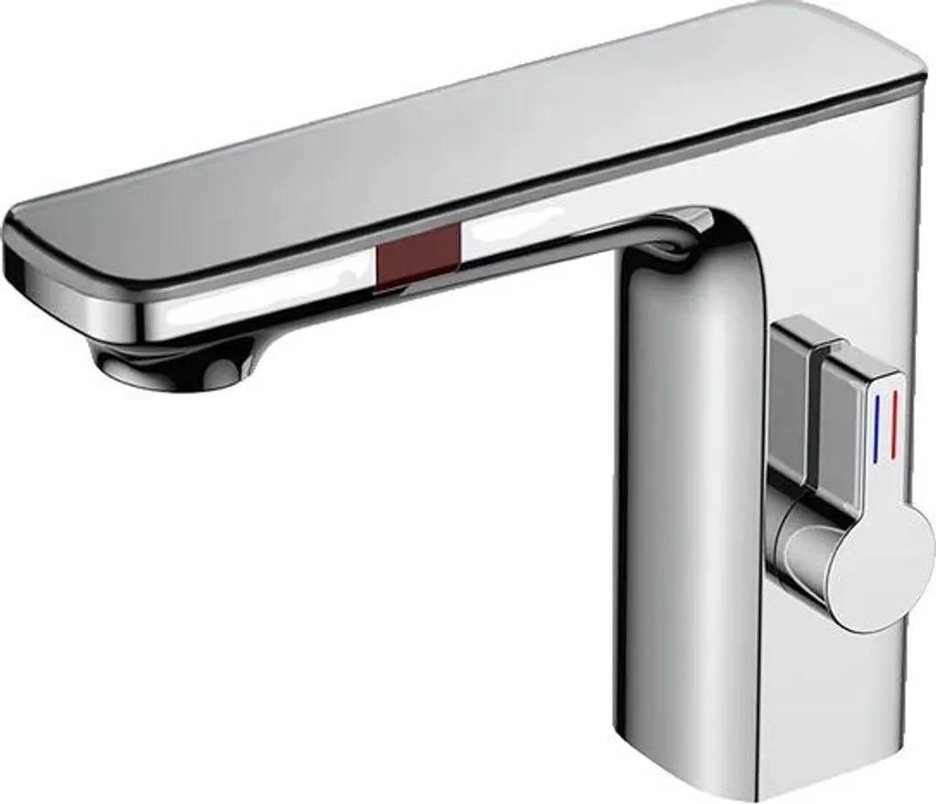 Miscelatore Bagno Design con Sensore Infrarossi e Schermo Digitale