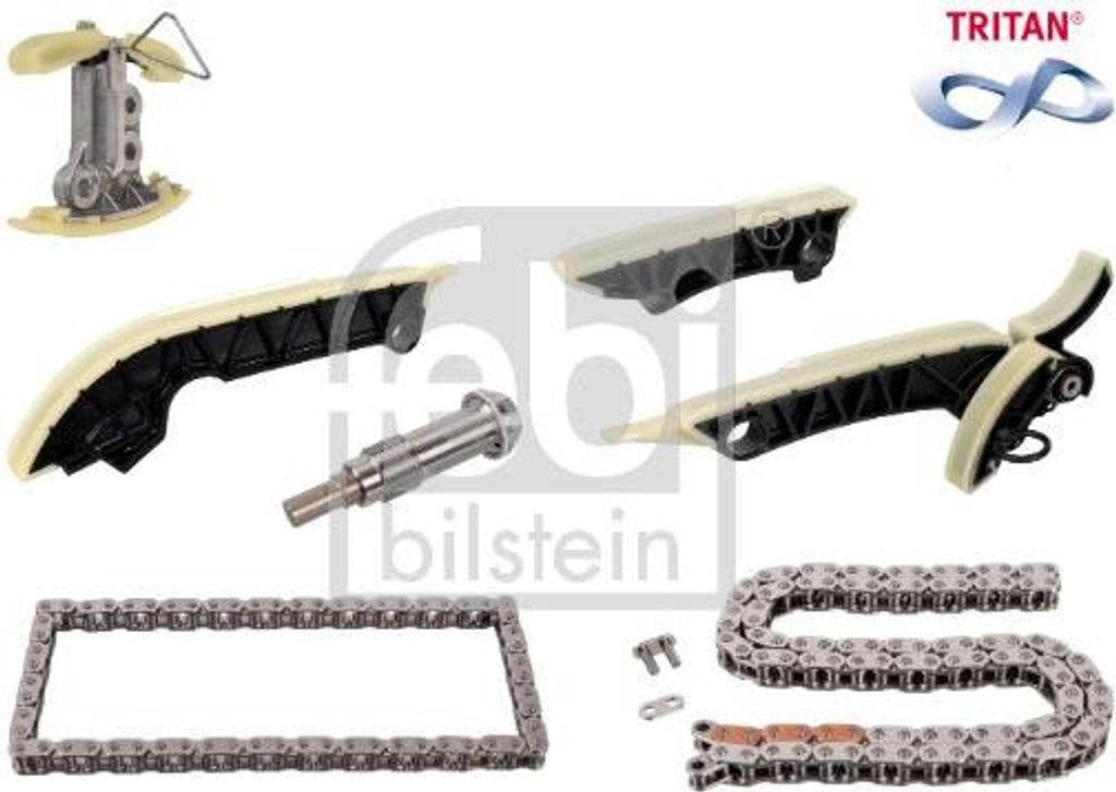FEBI BILSTEIN 172899 Steuerkettensatz OE 0009932300 kompatibel mit GLB, GLA, E-Klasse, CLS, B-Klasse