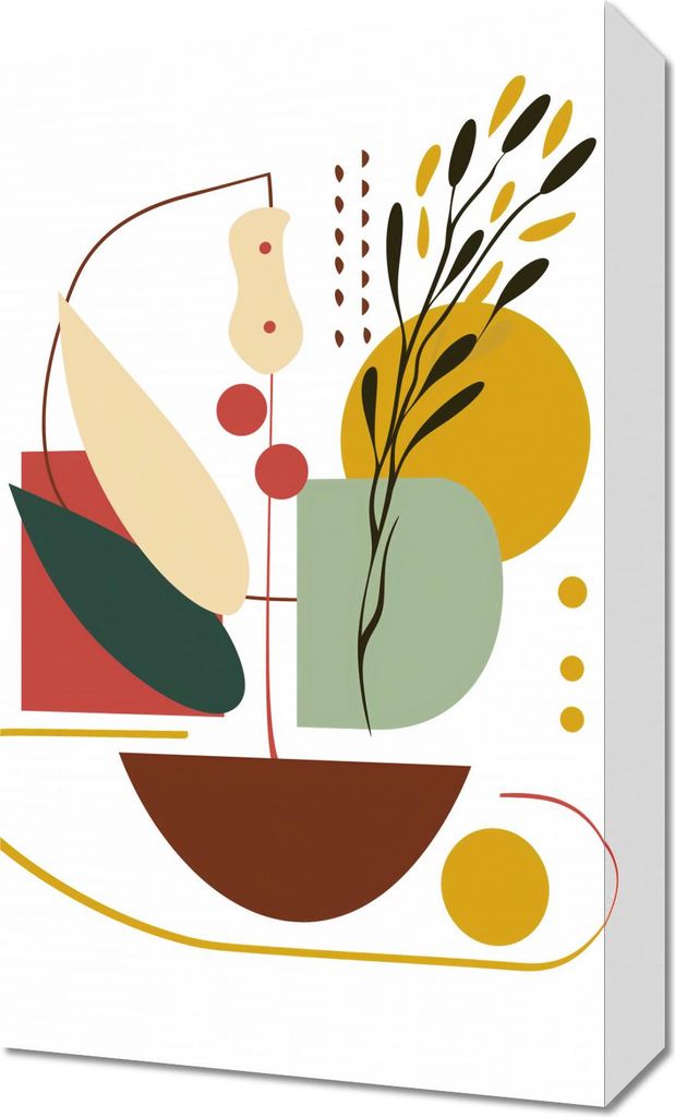 Bild 30x50cm Harmonie der Natur Stillleben