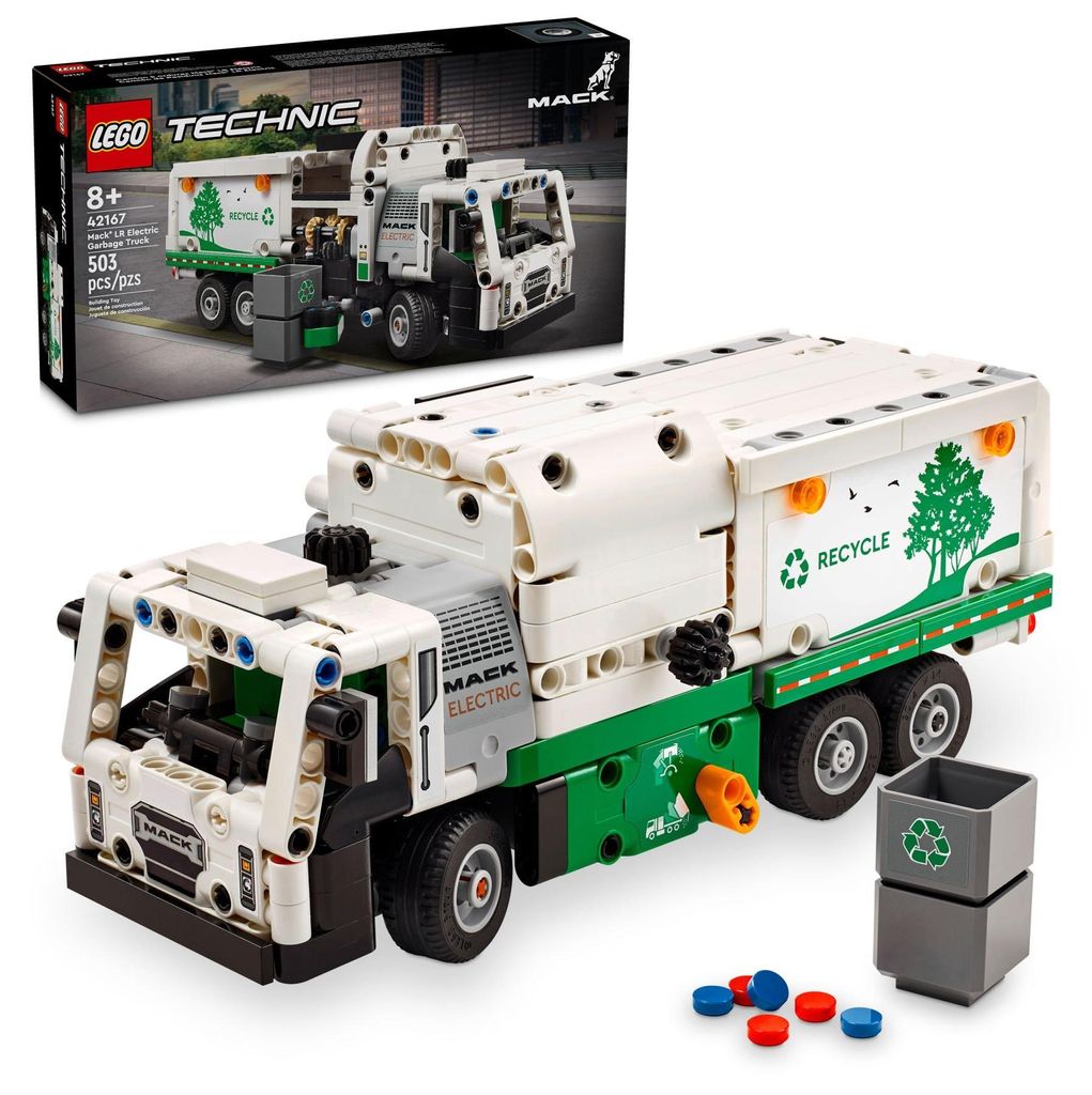LEGO® Technic End-Of-Live Set Mack® LR Electric Müllwagen - Produktbild 