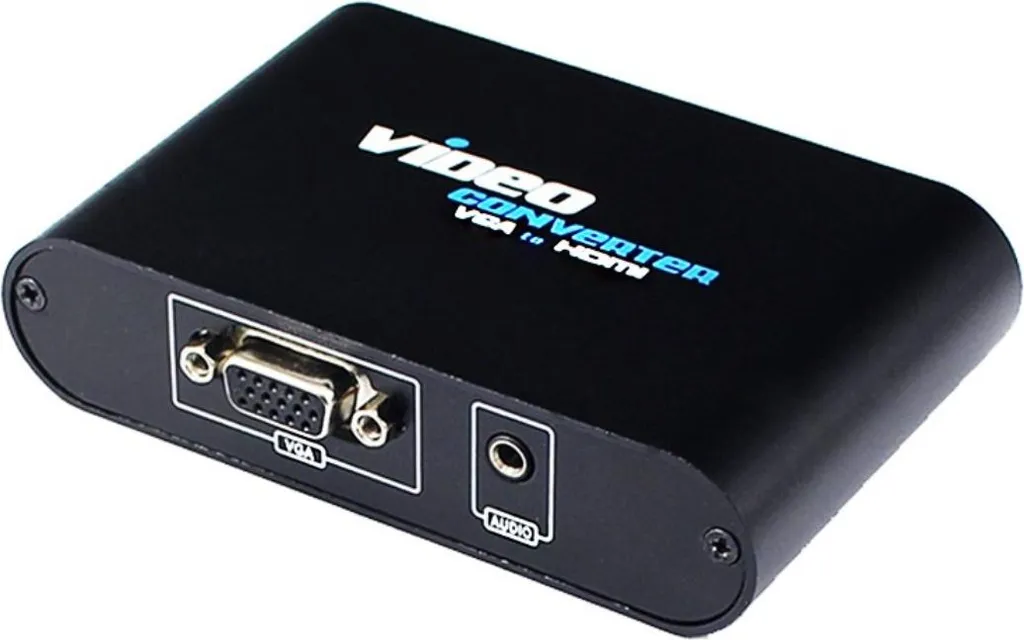 Convertisseur VGA vers HDMI 1080P : Solution Vidéo et Audio pour PC et TV