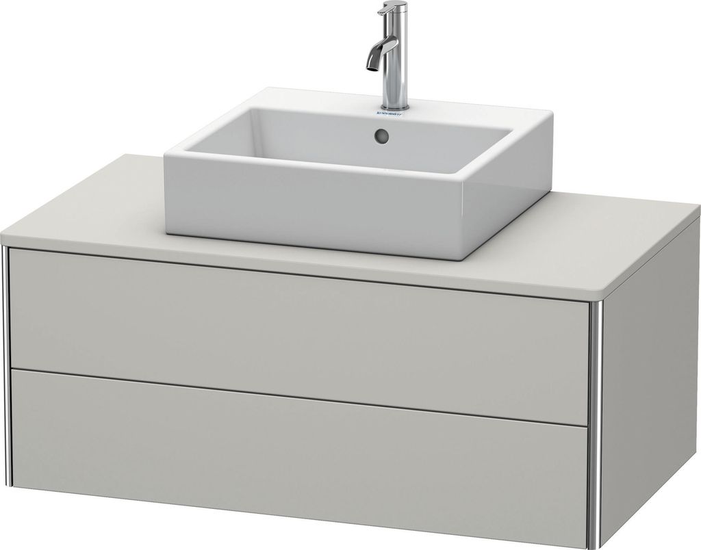 Duravit XSquare Konsolenwaschtischunterbau wandhängend, 2 Schubkästen, 1000x400x548mm, XS491100707