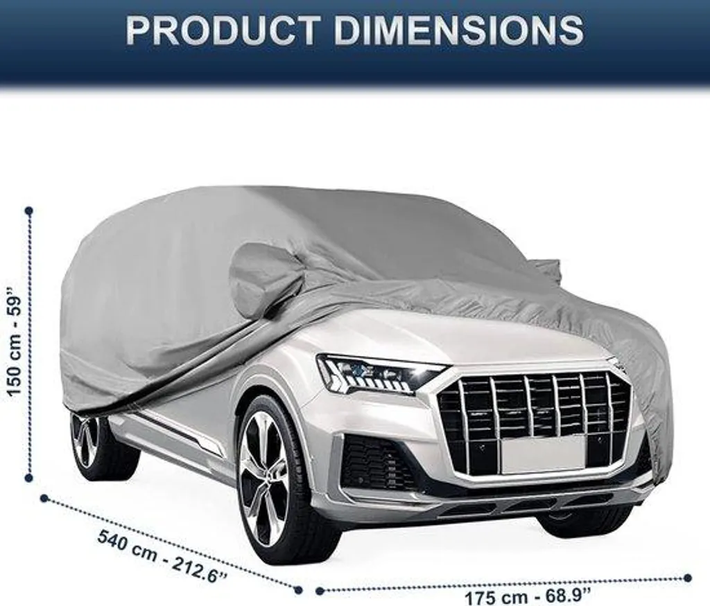 Bâche de Protection Imperméable pour Salon de Jardin en Tissu Oxford Noir