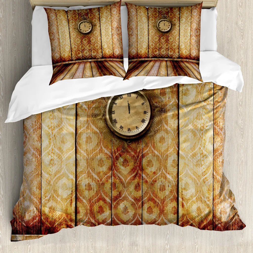 ABAKUHAUS Copripiumino Vittoriano 200x200 Antiacaro Beige Marrone