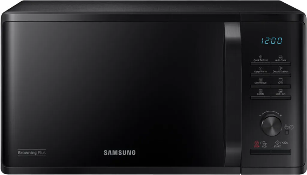 Samsung Micro-ondes MG23K3515CK Noir 23L - Revêtement Céramique Émail