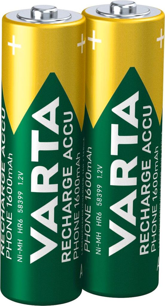 Varta Phone Power Nickel-metaalhydride batterij AA Productafbeelding 