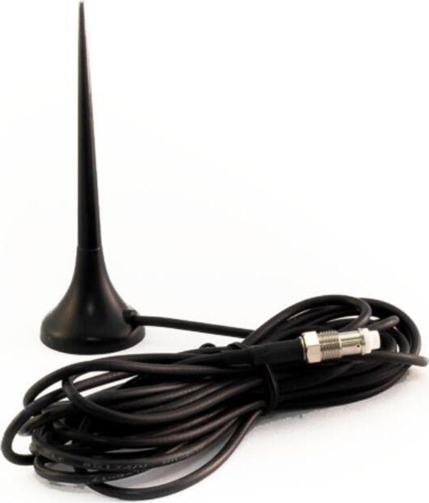 3 dBi GSM-Antenne mit Magnetfuß und FME-Buchse, 3m Kabel