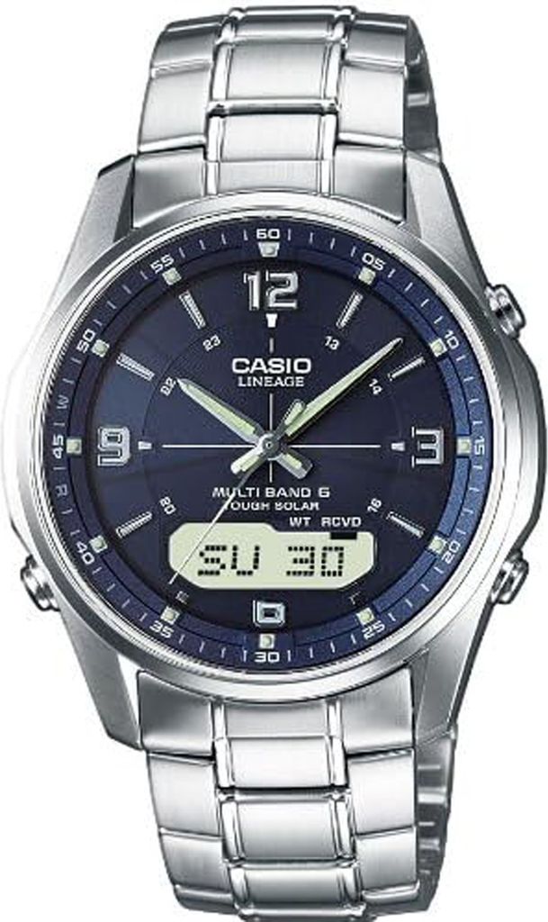 Casio LCW-M100DSE-2AER Herren Solar-Funkuhr